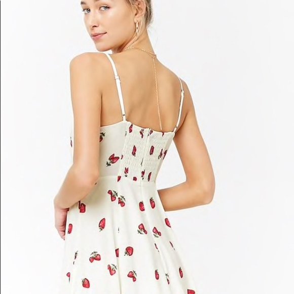 strawberry dress forever 21